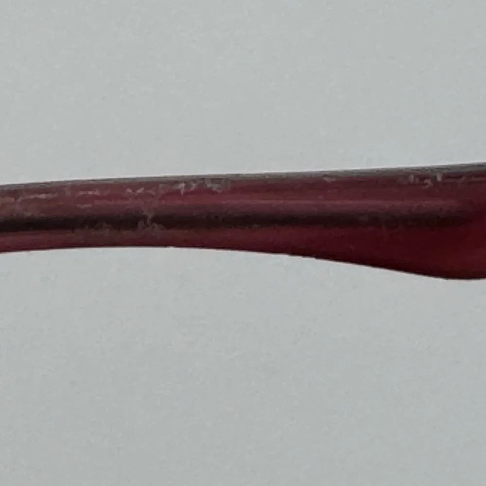 Joan Collins‎ 9773 Plum Metal Eyeglass Frames ONLY 53-17-135 with Case Y2K